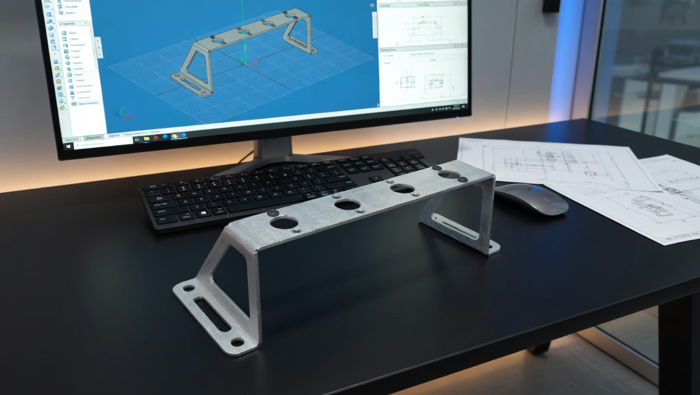 4 Solenoid Nitrous Bracket