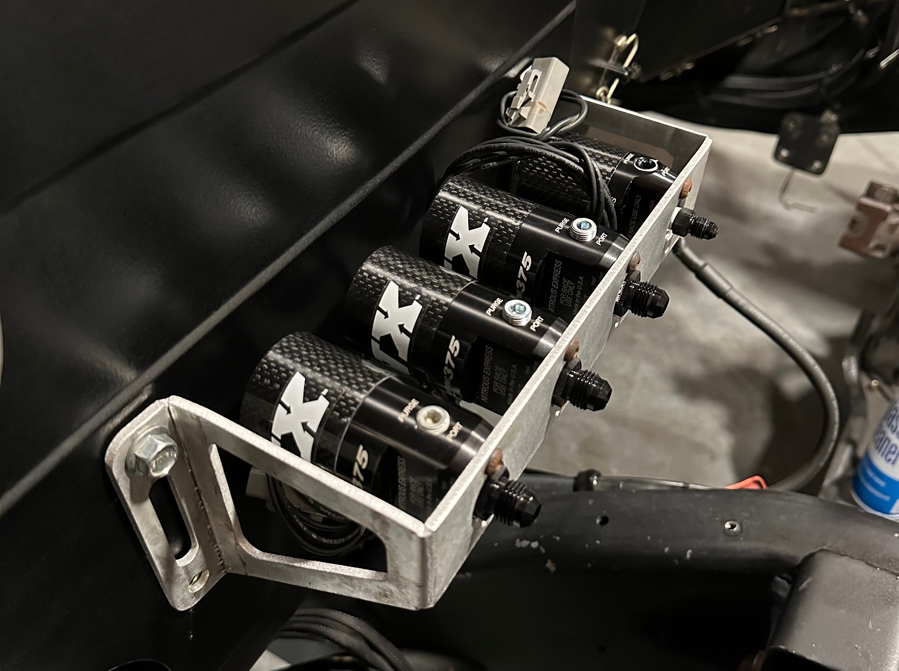 4 Solenoid Nitrous Bracket