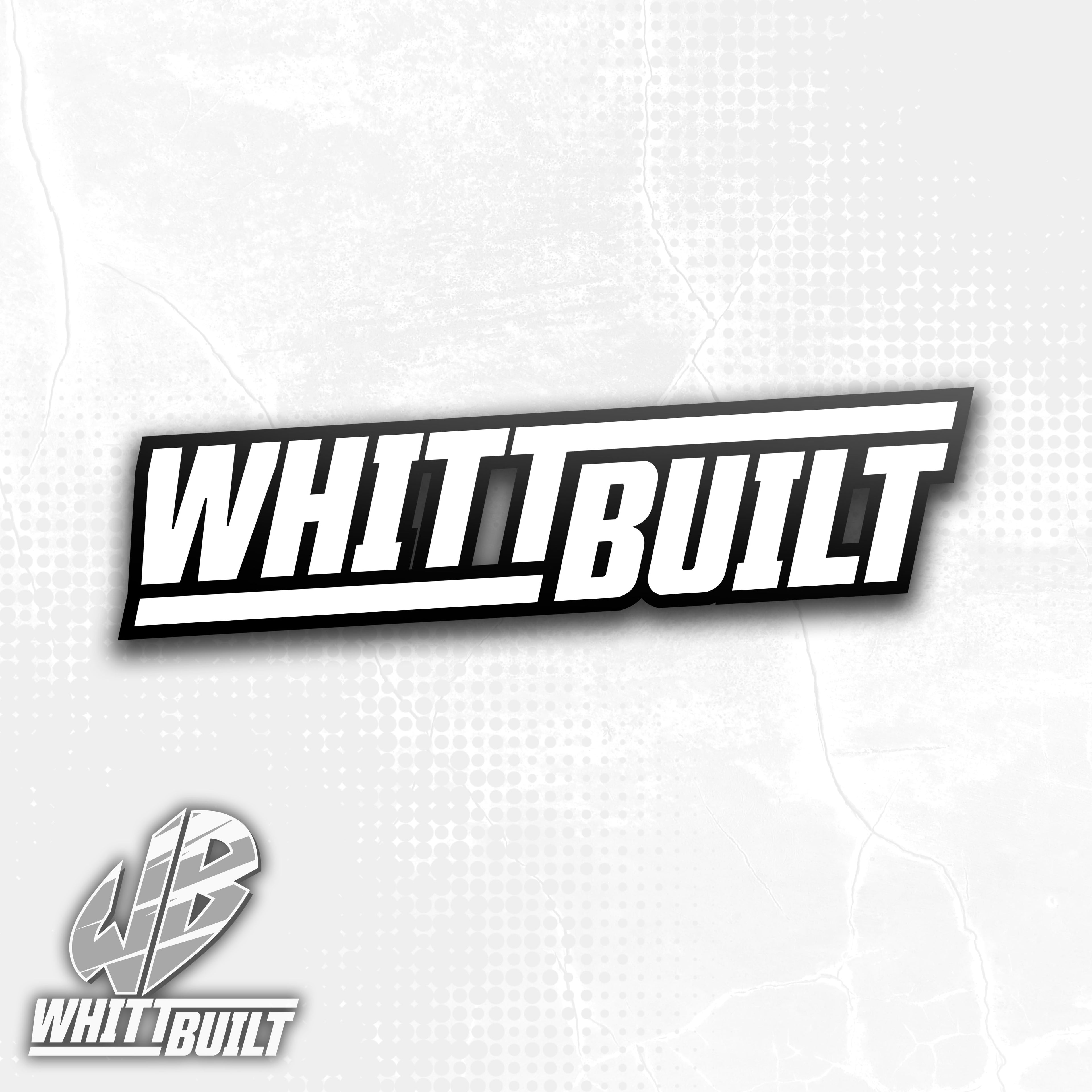 Whitt Built Sticker - Stencil